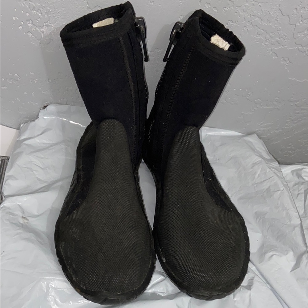 ScubaPro Black Neoprene Dive Boots Size M